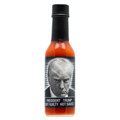 President Trump&#39;s Not Guilty Hot Sauce