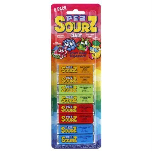 Pez Candy Refill 8pk Sourz