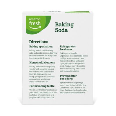 Amazon Fresh - Baking Soda, 16 oz