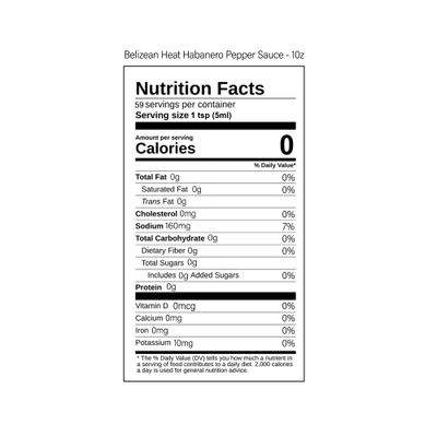 Marie Sharp's Belizean Heat Habanero Pepper Sauce 10 oz