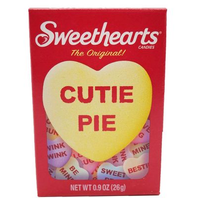 The Original Sweethearts Candy Box -Case of 36 - .90 oz.