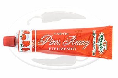 Authentic Univer Piros Arany Red Gold Hungarian Paprika Paste Hot 160g Set of 3