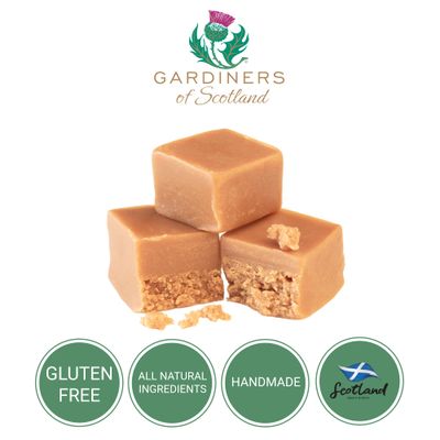 Gardiners of Scotland Handmade Fudge 300g Tin, Clotted Cream Fudge