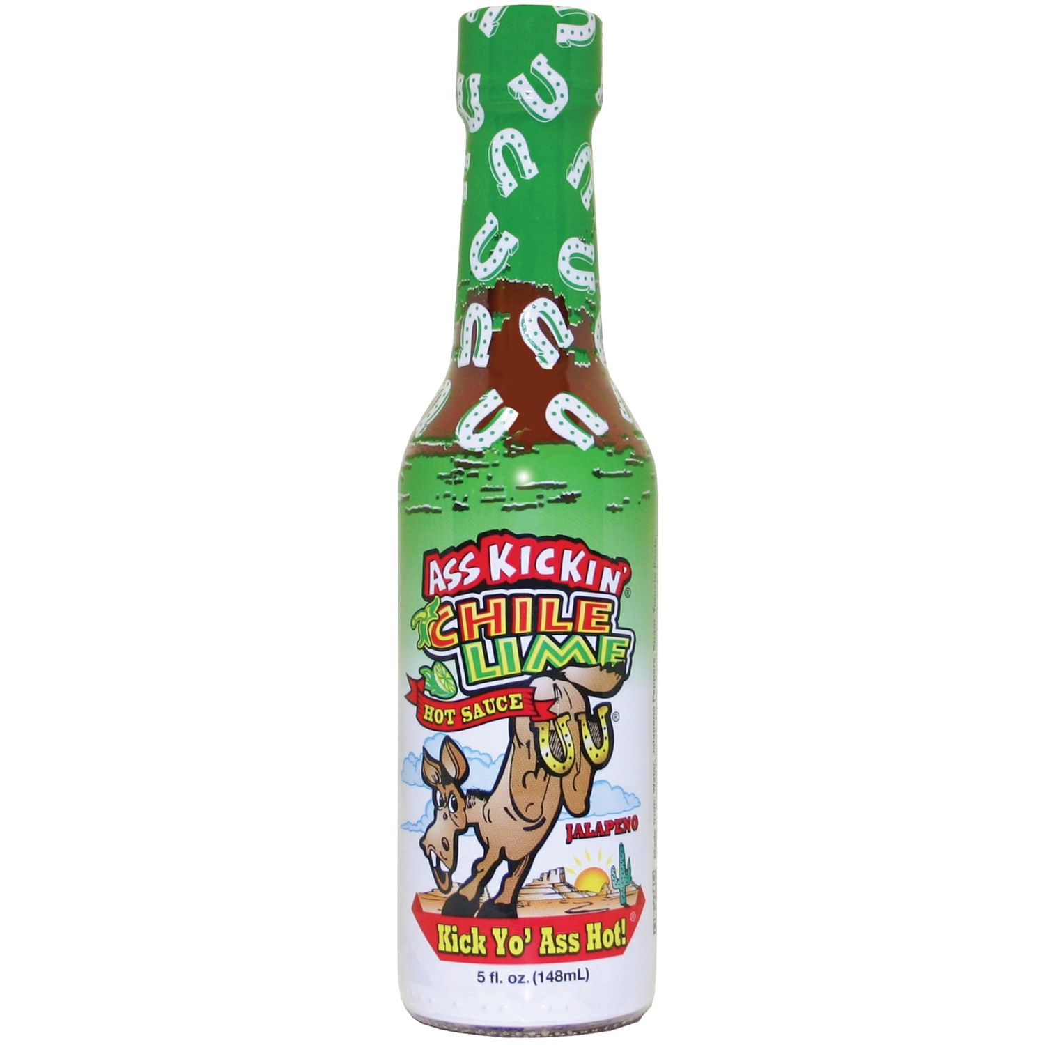 ASS KICKIN&#39; Chili Lime Hot Sauce - 5 oz - Premium Gourmet Hot Sauce for Chicken Wings and Breakfast Burritos-Perfect Stocking Stuffers or Christmas Gifts for the Hot Sauce Fan-Try if you Dare!