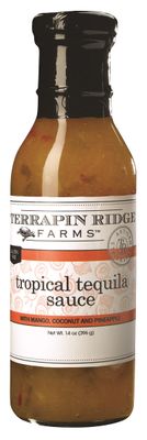 Terrapin Ridge Farms Tropical Tequila Sauce - One 14.5 Fl Oz Bottle