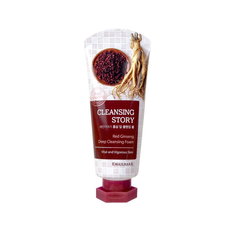 Kwailnara CLEANSING STORY Deep Cleansing Foam &#39;RED GINSENG&#39;