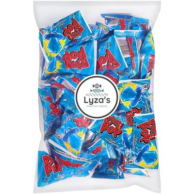 Ring Pop Colorfest, Single Flavor - 10 Count by Lyza&#39;s Sweets (Blue (Blue Raspberry))