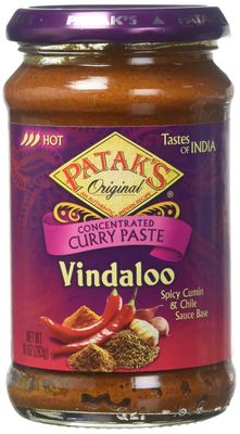 PATAKS Paste Curry Vindaloo, 10 oz