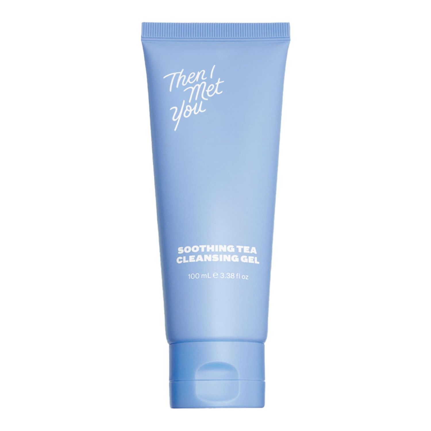 Then I Met You Soothing Tea Cleansing Gel, Hydrating Water-Based Face Cleanser with Fermented Rice Water &amp; Green Tea, Vegan &amp; Clean Skincare, 3.38 oz