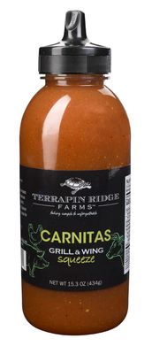 Terrapin Ridge Farms Carnitas Grill and Wing Squeeze - One 15.3 Ounce Squeeze Bottle