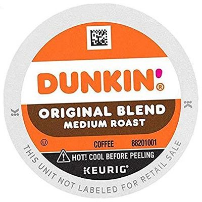 Dunkin&#39; Original Blend Medium Roast Coffee, 44 Keurig K-Cup Pods .2.pack 22 Count (Pack of 2)