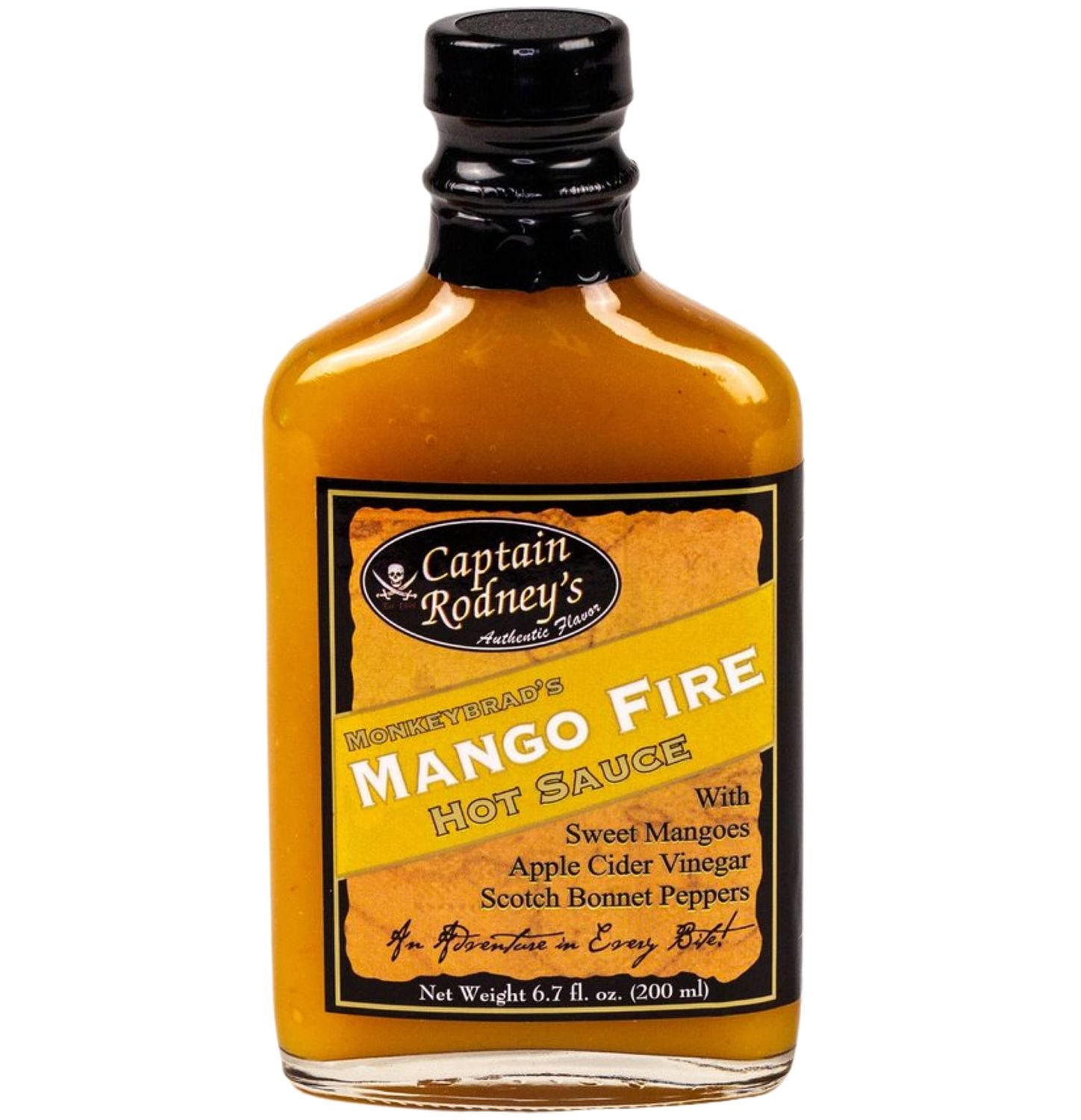 Captain Rodney&#39;s Private Reserve Hot Sauce (Mango Fire)