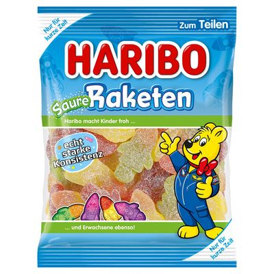 Haribo- Saure Raketen (Sour Rockets) 175g