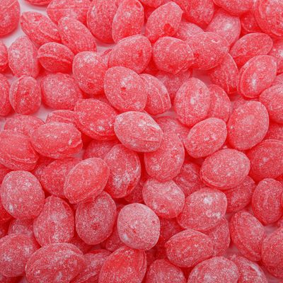 Claeys Old Fashioned Hard Candy 14 oz - WILD CHERRY Natural Flavor, Resealable Bag, Fresh &amp; Delicious, Sanded Candy Drops (65 pieces), Fat &amp; Gluten Free