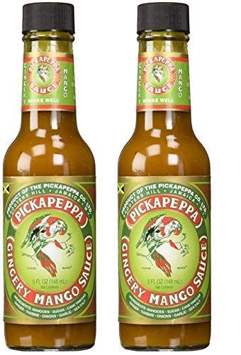 Pickapeppa Gingery Mango Sauce 5 oz ( 2 pack)