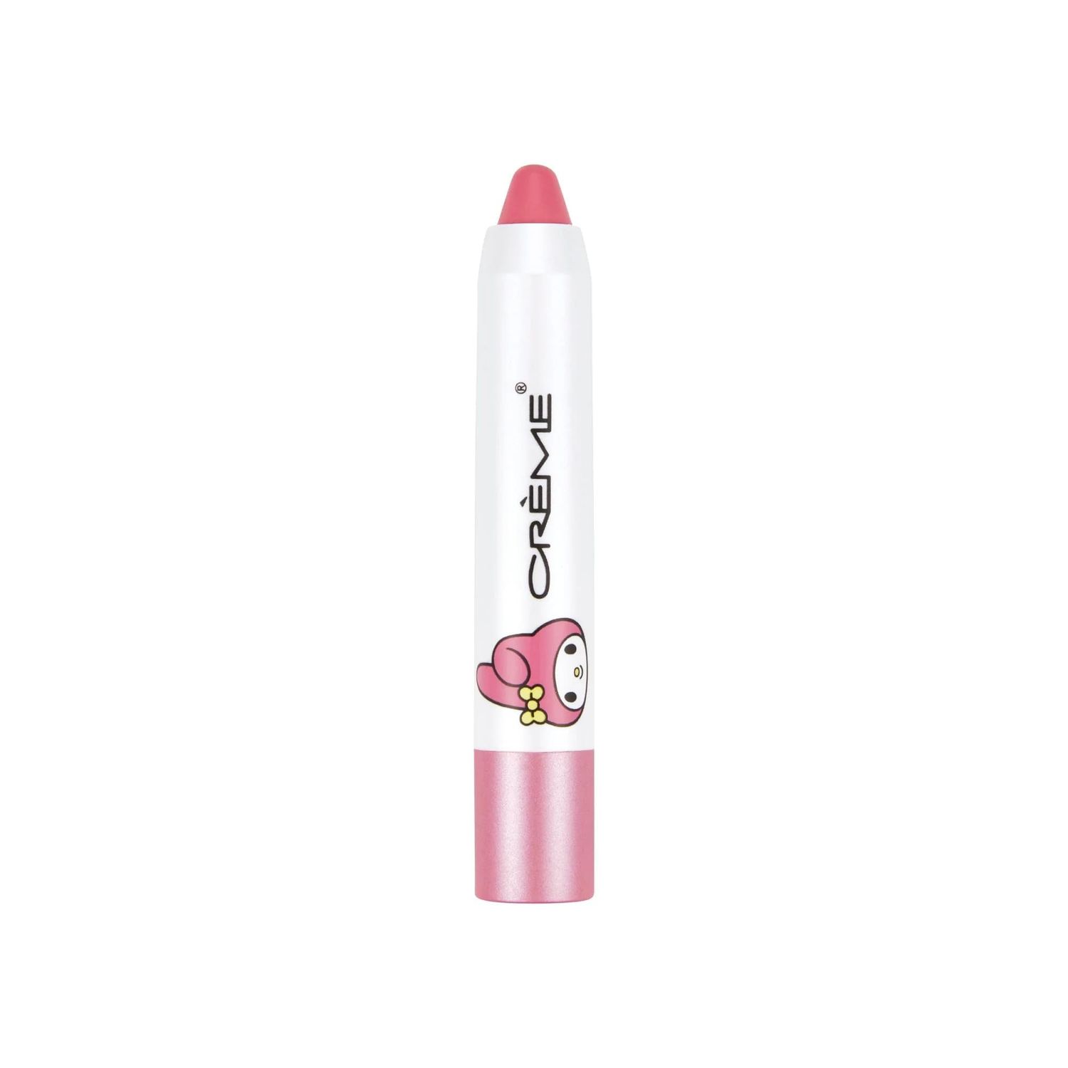 The Crme Shop Kuromi Hello Lippy Tinted Moisturizing Lip Balm, Korean Lip Tint - Pink Fluff