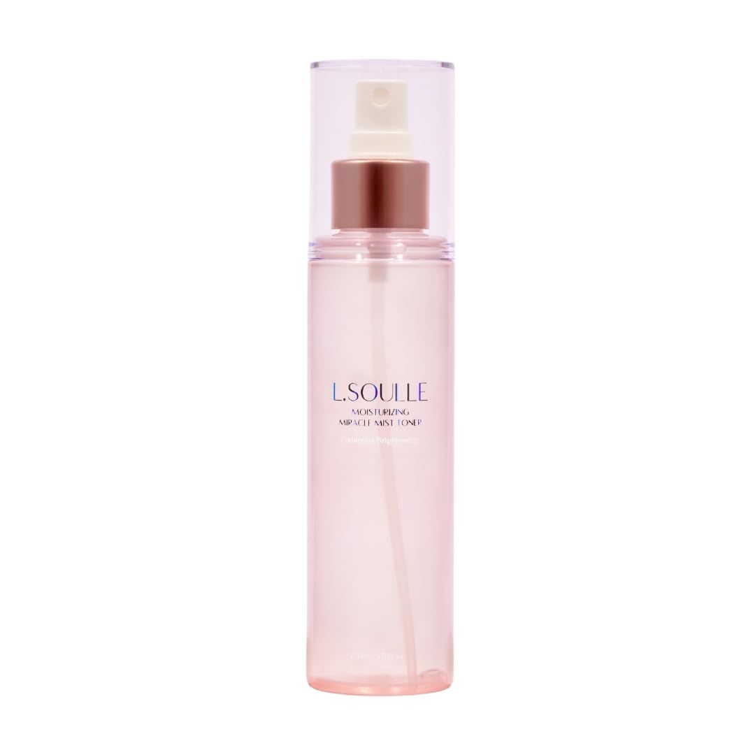 L.Soulle Moisturizing Miracle Mist Toner Tangerine Extract and Centella Asiatica Vegan Korean