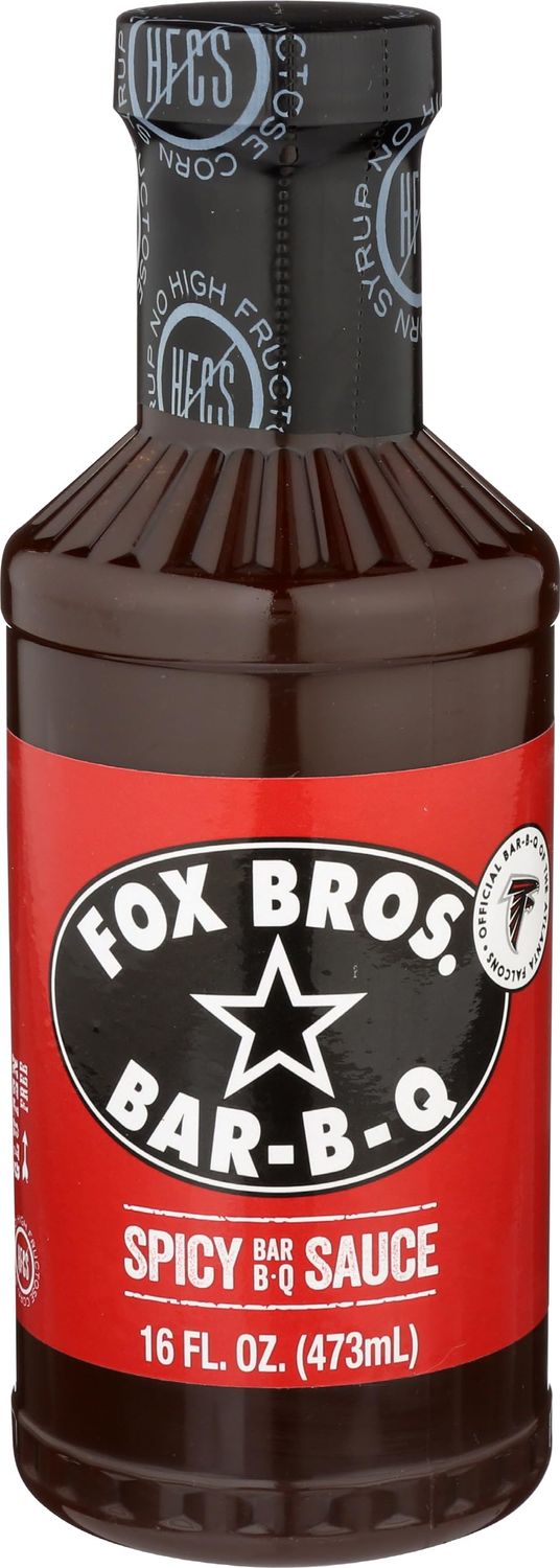 FOX BROS Spicy Bbq Sauce, 16 FZ