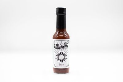 Callahan&#39;s Hot Sauces, Including 5oz Black Pepper Chipotle, 5oz Original Habanero, 5oz Poblano Green, 5oz Ghost Pepper, 2oz Hot Sauce Gift box, and 5oz Hot Sauce Gift Box (CHIPOTLE PEPPER)