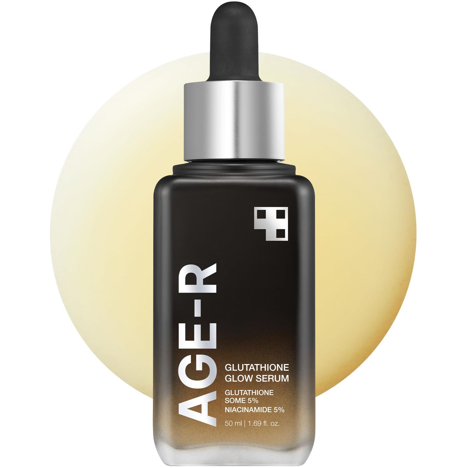 Medicube AGE-R Glutathione Glow Serum - Antioxidant &amp; Elasticity Care Serum for 24Hr Pure Radiance, Korean Glass Glow Skin, Daily Use for Youthful Skin, Korean Skincare