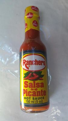Salsa De Aji Picante Ranchero Hot Sauce 5oz