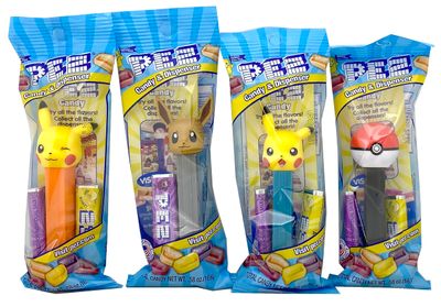 Pez Pokemon Dispensers Individually Wrapped Candy, Pokemon Party Favors, Pokemon Party Favors For Kids, 12 Pack