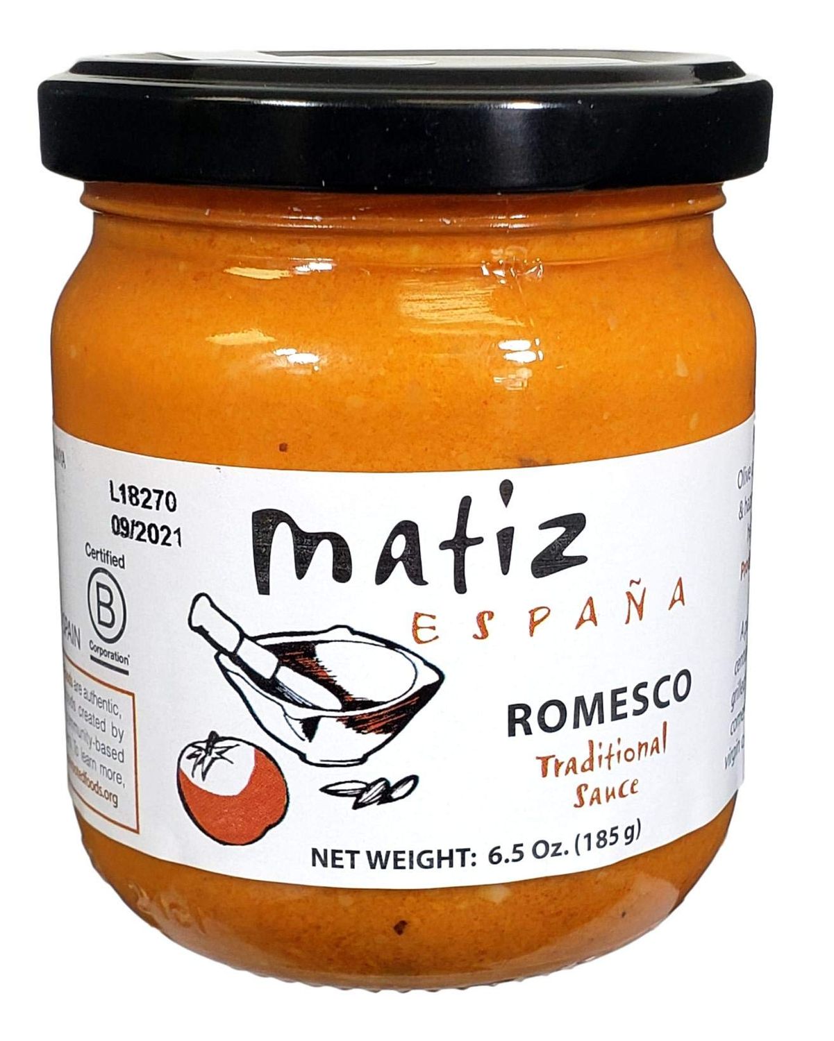 Matiz Espaa Romesco Sauce, 6.5 Ounce