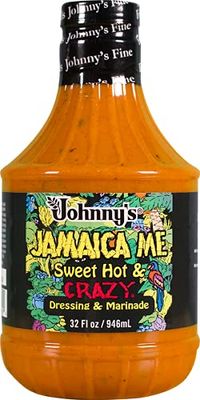 Johnny&#39;s Jamaica Me Sweet, Hot and Crazy Marinade Dressing (2 pack)