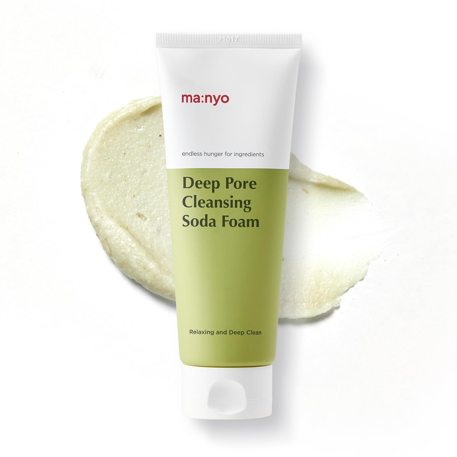 ma:nyo Vitamin C Soda Foam Cleanser Deep Pore Cleansing Face Wash Gentle and Non-Irritating Korean Skincare for Men and Women, 5.0 fl oz (150ml)