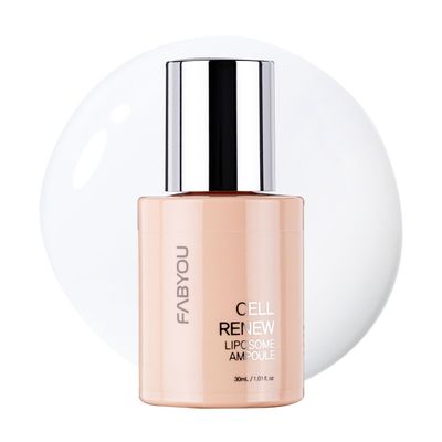 Cell Renew Liposome Ampoule 1 fl oz - Stem Cell EGF Serum for Face, Korean Skin Care for Anti-Aging, Deep Hydration, Firming
