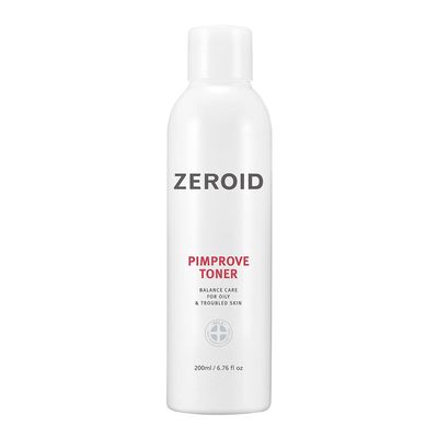 ZEROID Pimprove Facial Toner Skin Barrier with Hyaluronic Acid &amp; Ceramide pH Balanced Face Toner for Oily &amp; Sensitive Skin Korean Skincare Facial Deep Hydrating 6.76 fl oz (200ml)