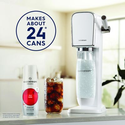 SodaStream Diet Cola, 14.9 Fl Oz, Pack of 4 (Packaging May Vary)