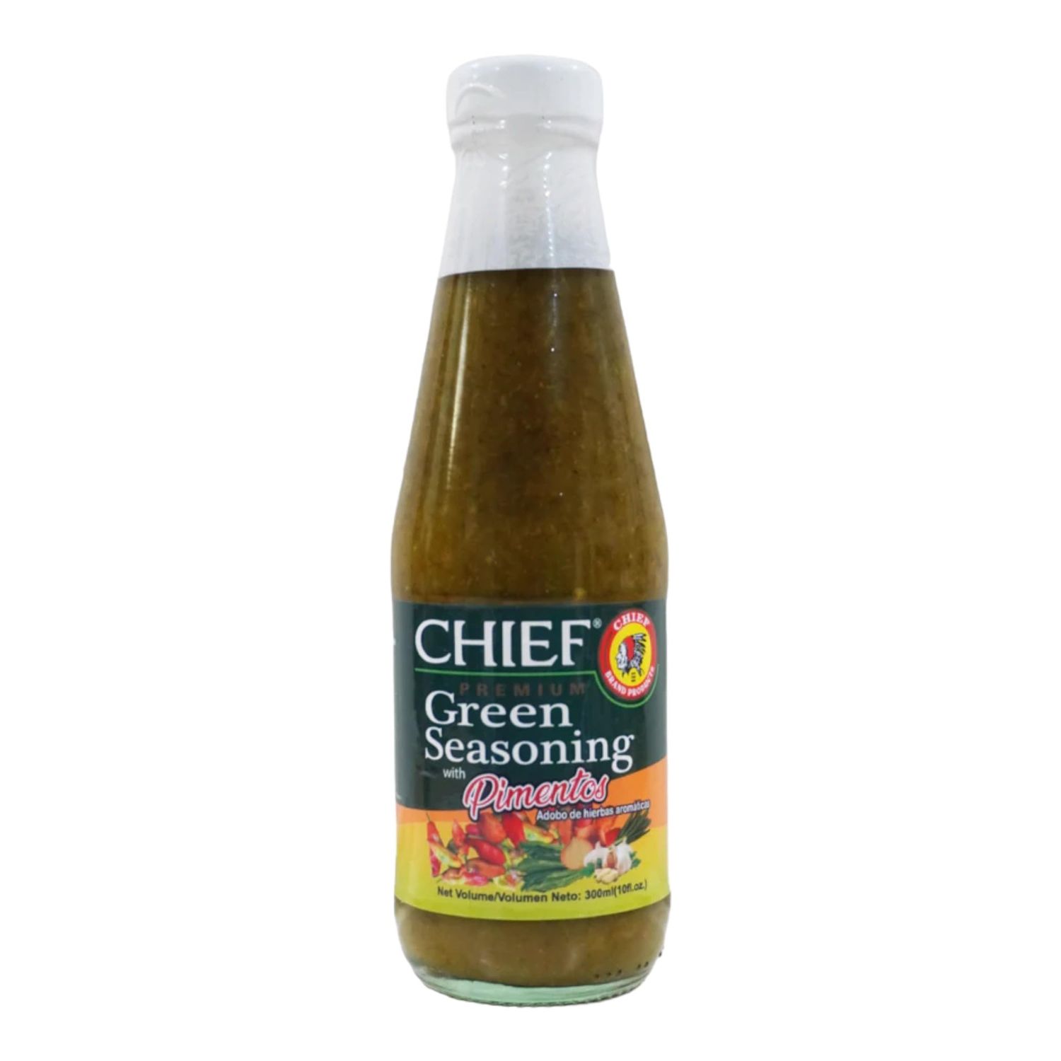 Chief Brand Products Green Seasoning Pimentos 10 oz (1 btl)