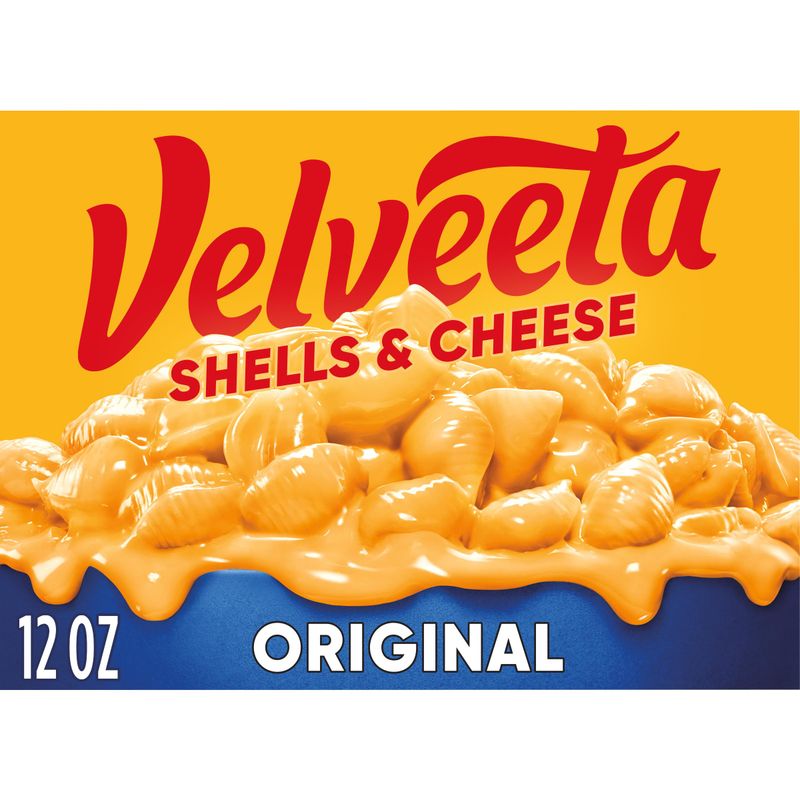 Velveeta Shells &amp; Cheese Original Shell Pasta &amp; Cheese Sauce, 12 oz. Box
