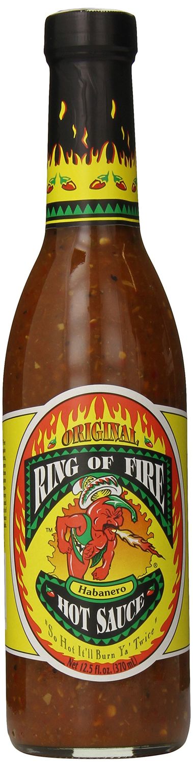 Ring Of Fire Original Habanero Hot Sauce, 12.5 Ounce