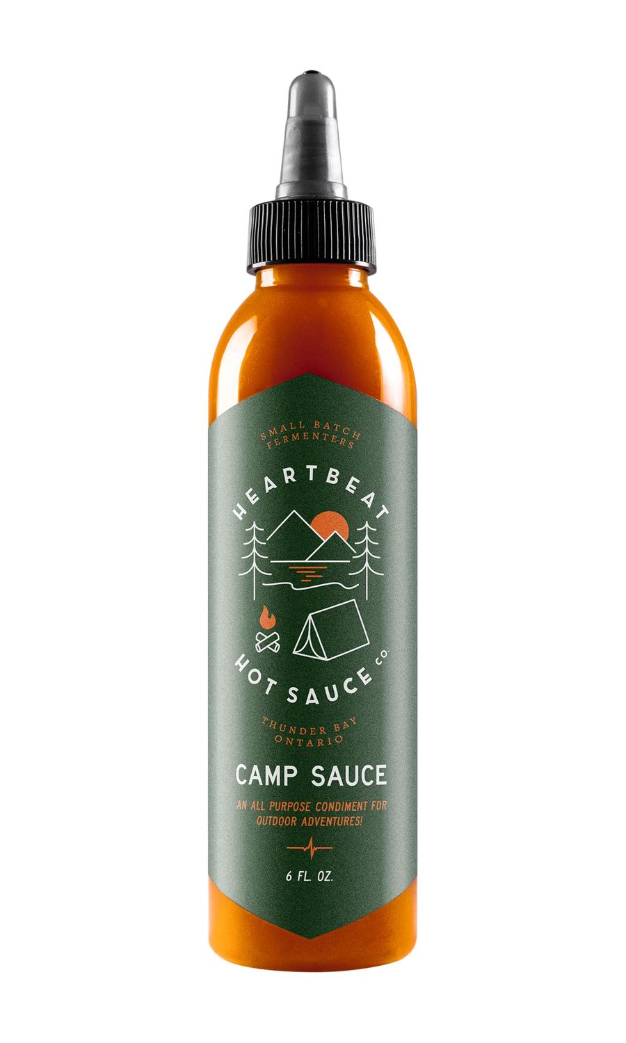 Heartbeat Hot Sauce Co. Camp Sauce, 6 oz.