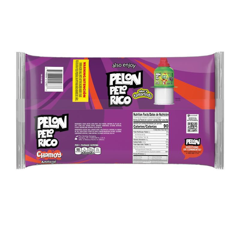 Pelon Pelo Rico Chamoy Candy, 1 oz, 12 Count (Pack of 1)