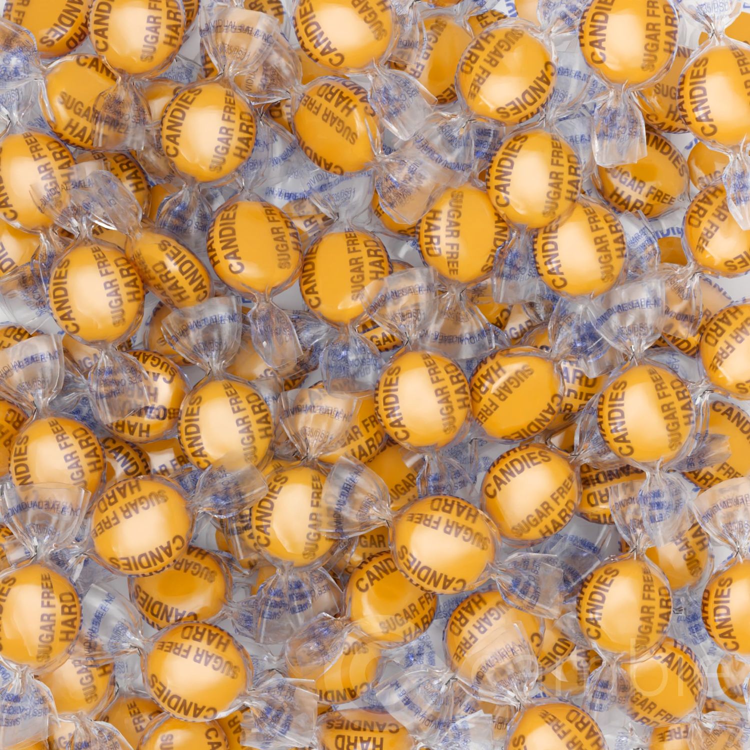 Sugar Free Butterscotch Hard Candy by Cambie,1 lb of Sugar Free Hard Candy, Individually Wrapped Butterscotch Candy, Deliciously Sweet Keto Friendly Candy