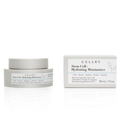 CELLVY Hydrating Moisturizer w/Moroccan Argan Tree Stem Cells, Korean Taiwanese Skincare w/Squalane &amp; Antioxidants, Lightweight Anti-Aging Face Cream, Firms, Repairs &amp; Boosts Collagen