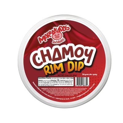 Marranadas Enchilados Chamoy Rim Dip, Chamoy sauce, Mexican Candy, Sweet and Spicy Cup Dressing for Drinks, Margaritas, Micheladas, Dulces Mexicanos 11OZ (Chamoy)