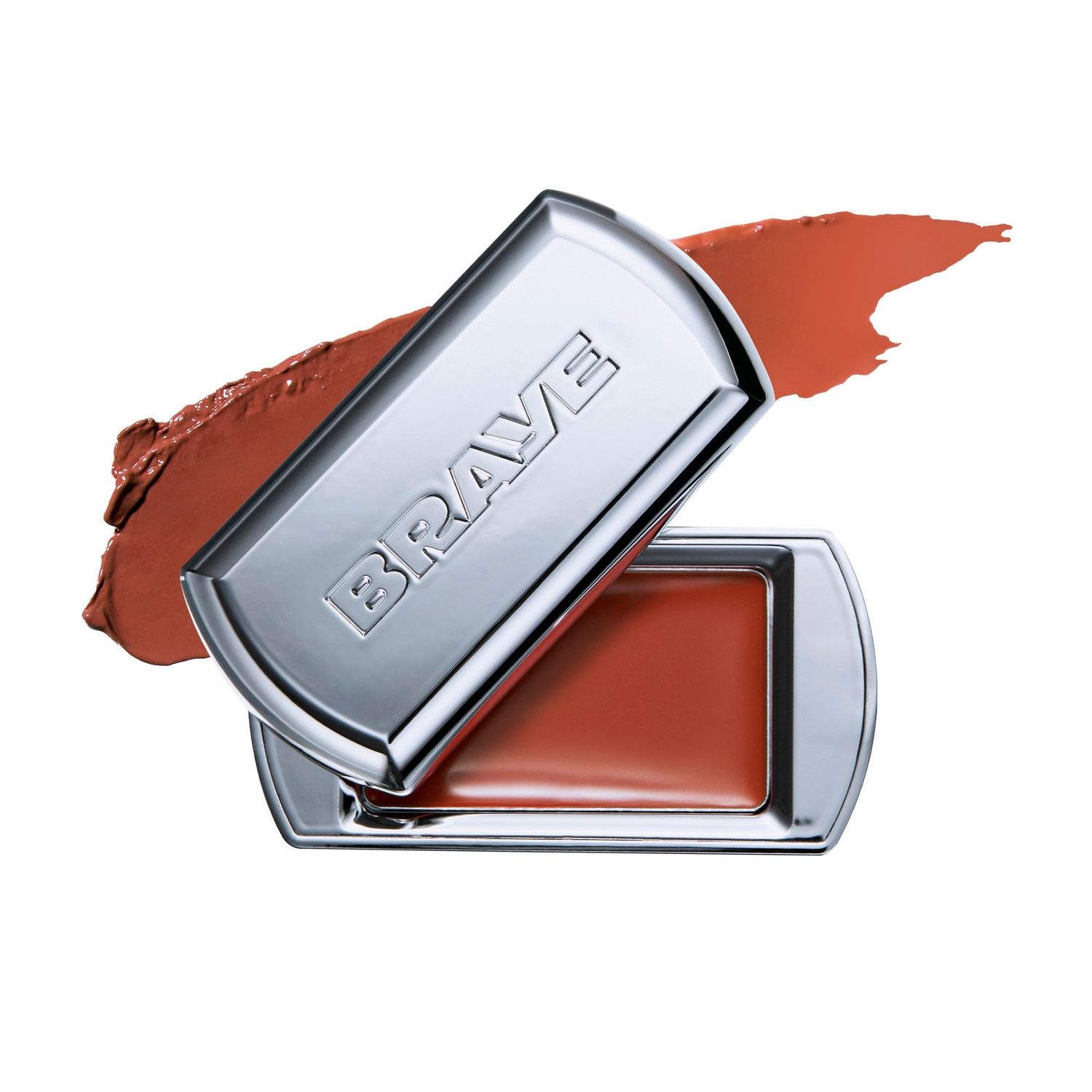 BRAYE LIPSLEEK Blush for Cheeks &amp; Lips, Korean Makeup Blush, Cool Lip and Cheek Balm, Vegan Cream, Lightweight w/Blendable &amp; Buildable Makeup, Natural Look 02 RORTY 0.08oz
