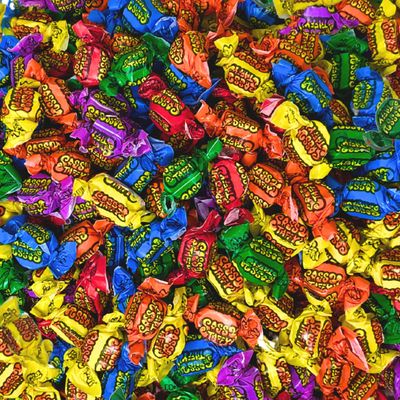 Ultimate Sour Fruit Taffy Mix 2 Lbs Bulk Candy Assorted Variety Mix Gluten Free, Nut Free, Soft &amp; Chewy Classic Saltwater Taffies Individually Wrapped 120Pcs (32-Oz)