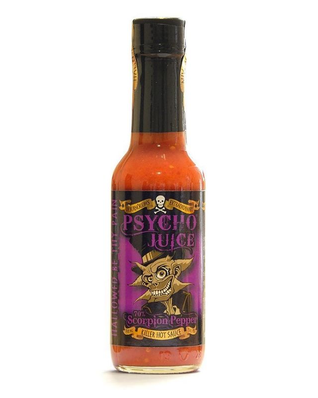Psycho Juice Hot Chili Sauce 70% Scorpion Pepper
