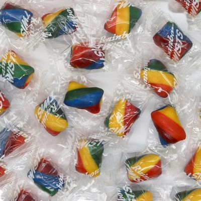 Smarty Stop Twist All Flavor Hard Candies Individually Wrapped (Rainbow, 2 Pound (Pack of 1))