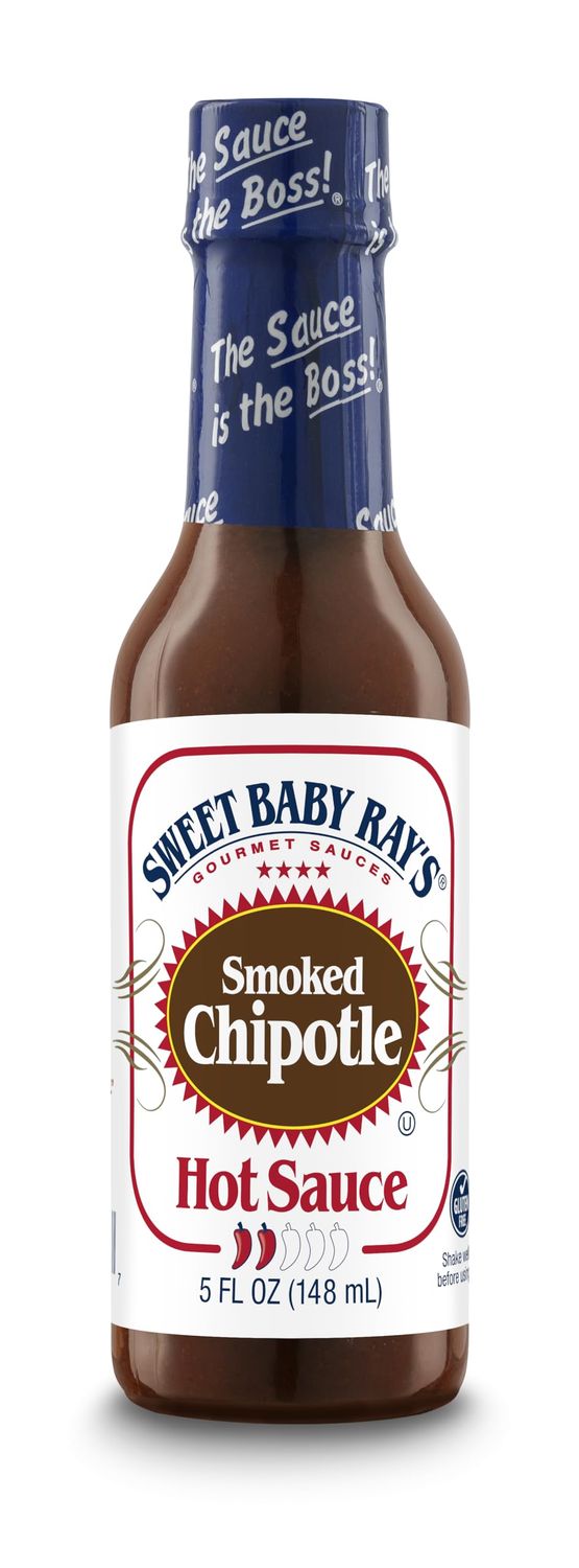 Sweet Baby Rays Smoked Chipotle Hot Sauce 5 Fl Oz (Pack of 1)