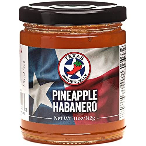 Texas Pepper Jelly Pineapple Habanero Jelly Net Wt. 11 oz (312 g)