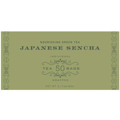 Harney &amp; Sons Japanese Sencha Green Tea, 50 Tea Bags