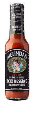 Melinda&#39;s Original Habanero Pepper Hot Sauce, XXXXtra Reserve, Kosher, 5 Ounce (Pack of 12)