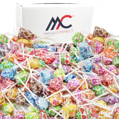 DUM- DUMS ORIGINAL (2 Pound) Bulk Mix Lollipops 16 Flavours , Suckers Hard Candy, Gluten Free Candies, Assorted Flavors, Individually Wrapped Lollipops for Easter, Birthday, Halloween, Any Occasion!