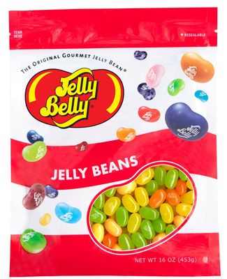 Jelly Belly Sunkist Citrus Mix Assorted Jelly Beans - 1 Pound (16 Ounces) Resealable Bag - Genuine, Official, Straight from the Source